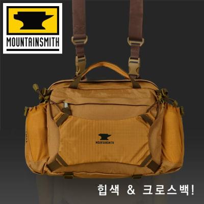 투어 러스트 브라운 힙색 크로스백